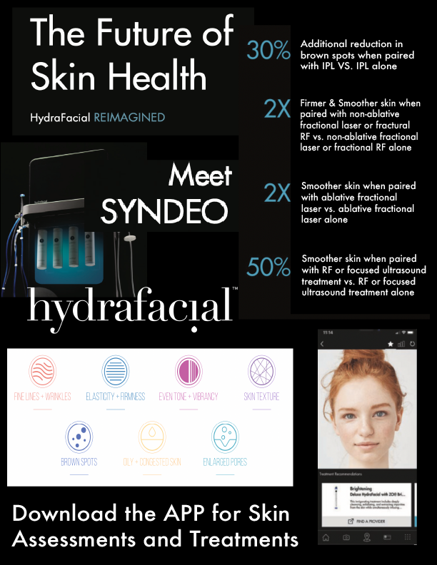 Hydrafacial Syndeo Mathew Epps MD Plastic Surgery/FACE Aesthetics Medical Spa Bluffton SC